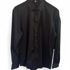 Classic Black Long Sleeve Shirt